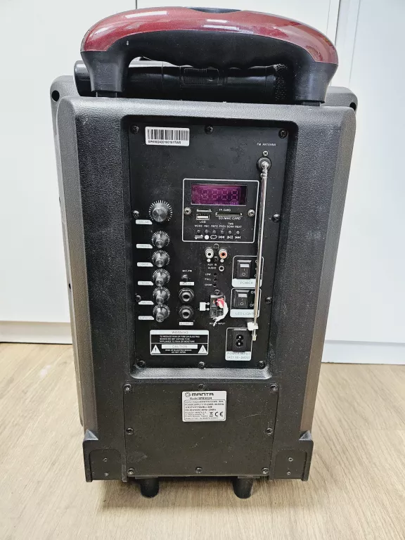 GŁOŚNIK PRZENOŚNY MANTA SPK5024 KRONOS 4000 W