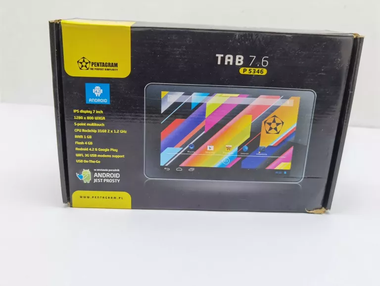 TABLET PENTAGRAM TAB 7.6