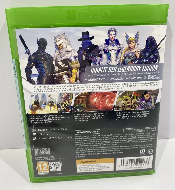 GRA XBOX ONE OVERWATCH LEGENDARY EDITION