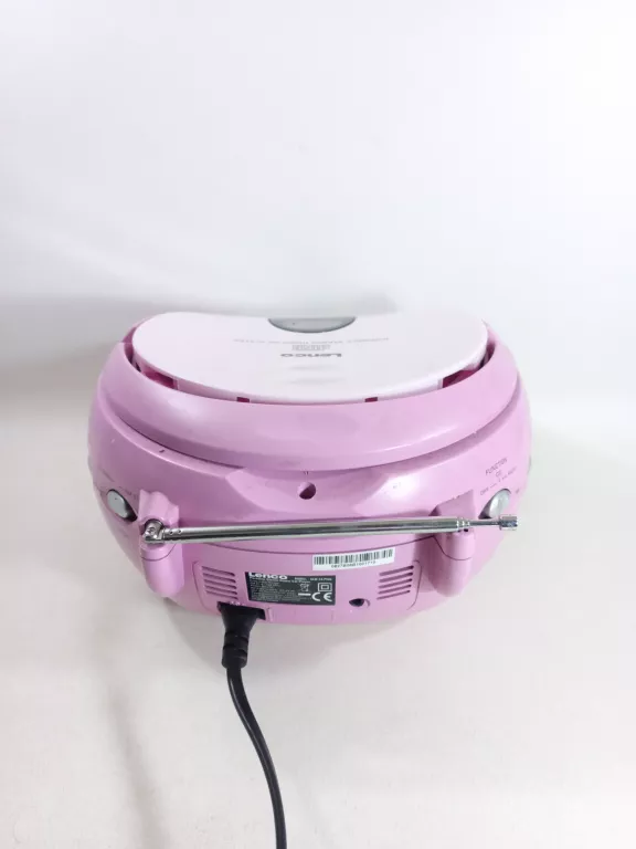 RADIOODTWARZACZ LENCO SCD 24 RÓŻOWY
