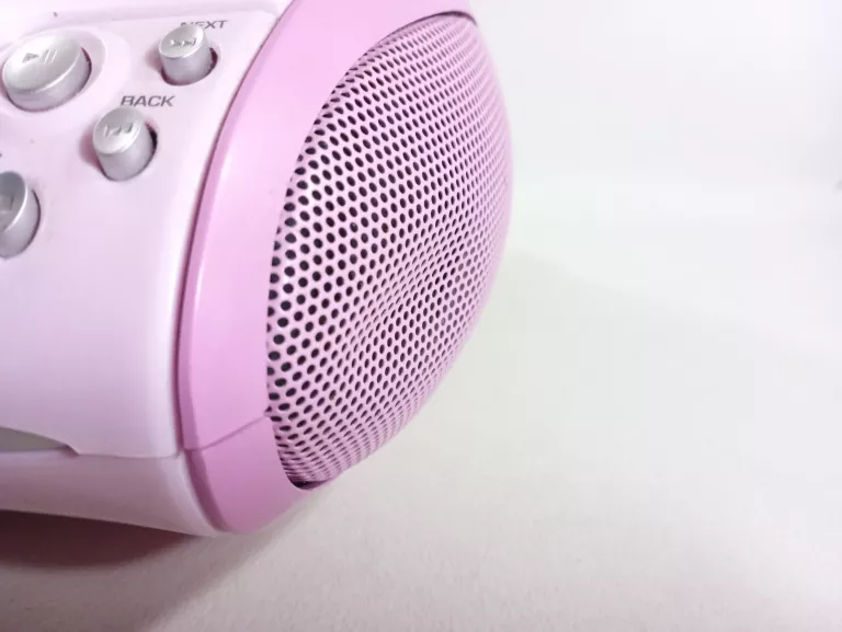 RADIOODTWARZACZ LENCO SCD 24 RÓŻOWY