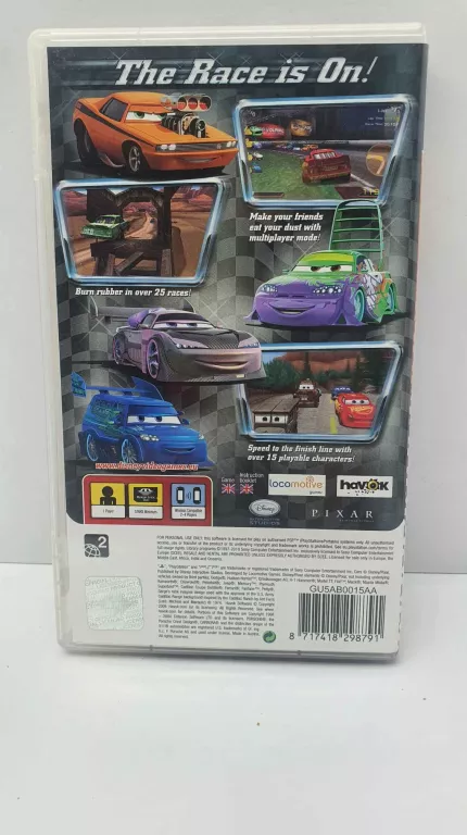 GRA PSP DISNEY PIXAR CARS AUTA I 1