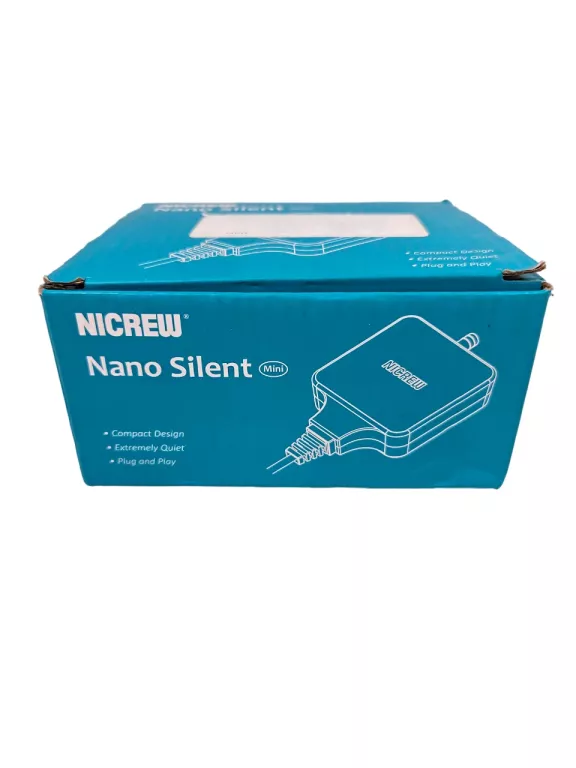NICREW NANO ULTRA CICHA POMPA POWIETRZA DO AKWARIUM YDQB4105