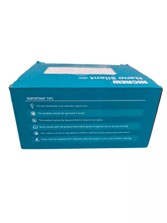 NICREW NANO ULTRA CICHA POMPA POWIETRZA DO AKWARIUM YDQB4105