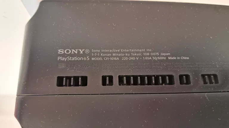 KONSOLA PS 5 CFI-1016A 850GB WERSJA Z NAPĘDEM + 2 PADY + PUDEŁKO CUDO