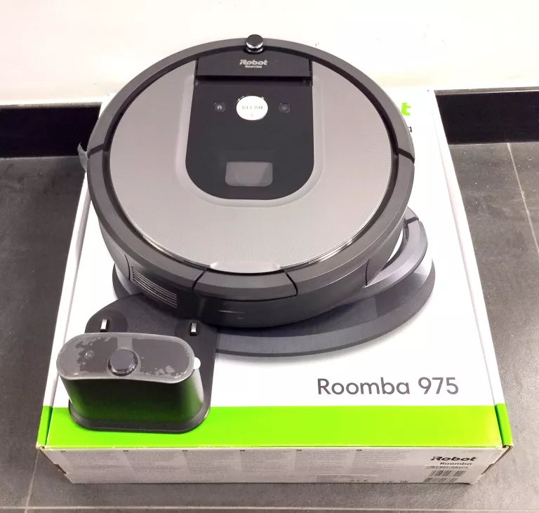 ROBOT SPRZĄTAJĄCY IROBOT ROOMBA 975 SREBRNY/SZARY
