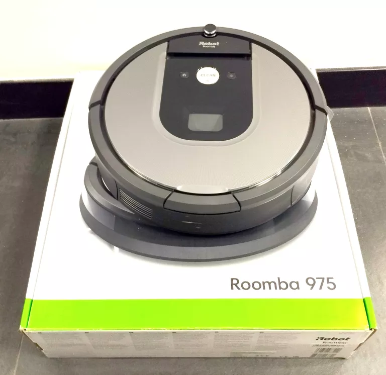 ROBOT SPRZĄTAJĄCY IROBOT ROOMBA 975 SREBRNY/SZARY