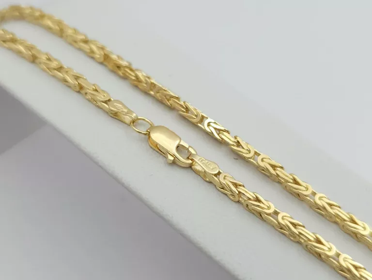 zloty-lancuszek-splot-krolewski-585-14k-51cm-1890g-dlugosc-calkowita-5100