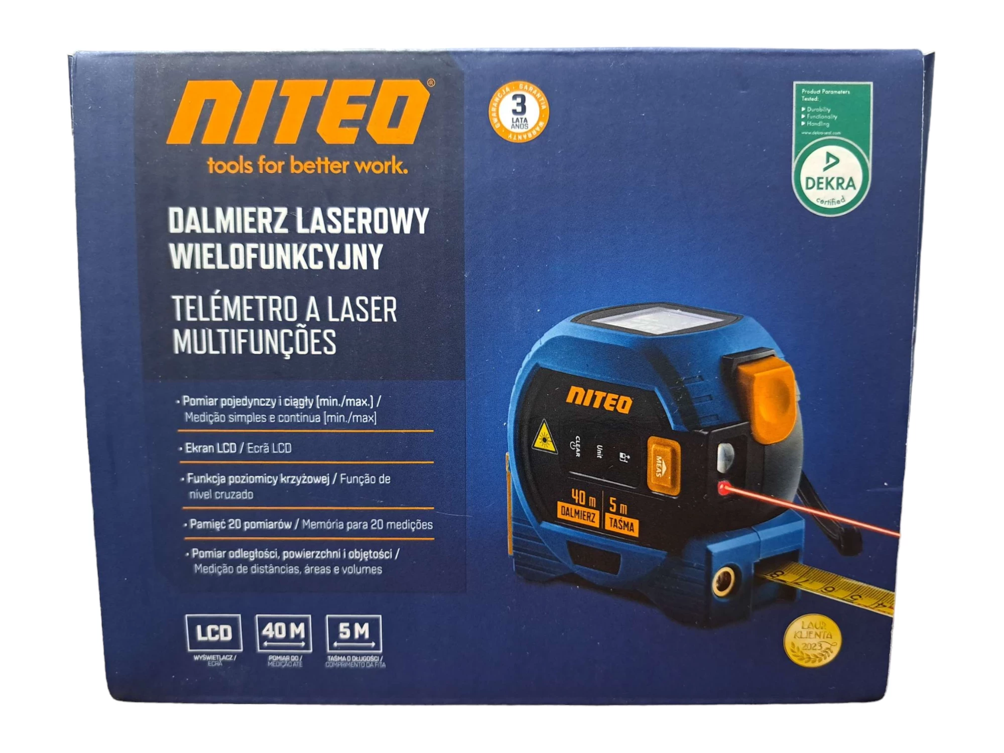 dalmierz-laserowy-niteo-tools-gedst0079-24-stan-uzywany