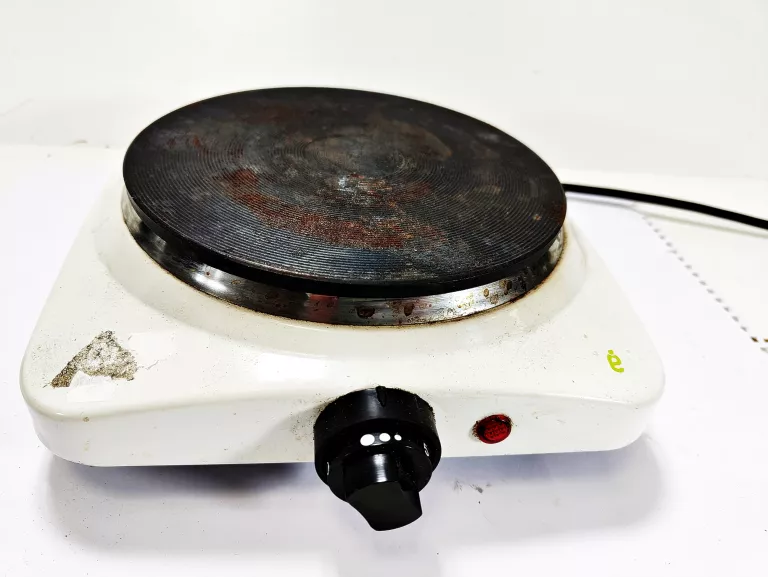 KUCHENKA ELEKTRYCZNA JEDNOPŁYTOWA LAFE KEW-001 TERMOSTAT 1500 W BIAŁA
