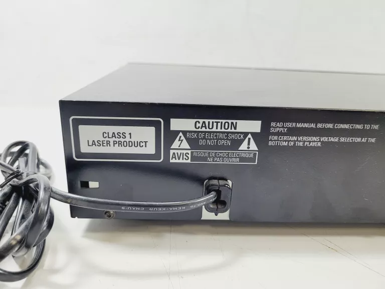 ODTWARZACZ CD PHILIPS CD 723 | KOMPAKTOWY | PILOT | CZARNY