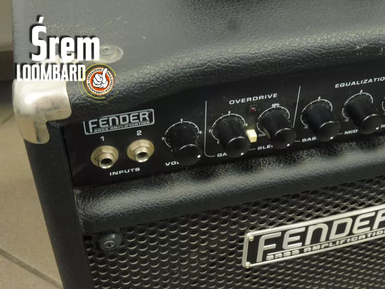 COMBO BASOWE/PIECYK GITAROWY FENDER RUMBLE 30, SOLO, DB STAN!