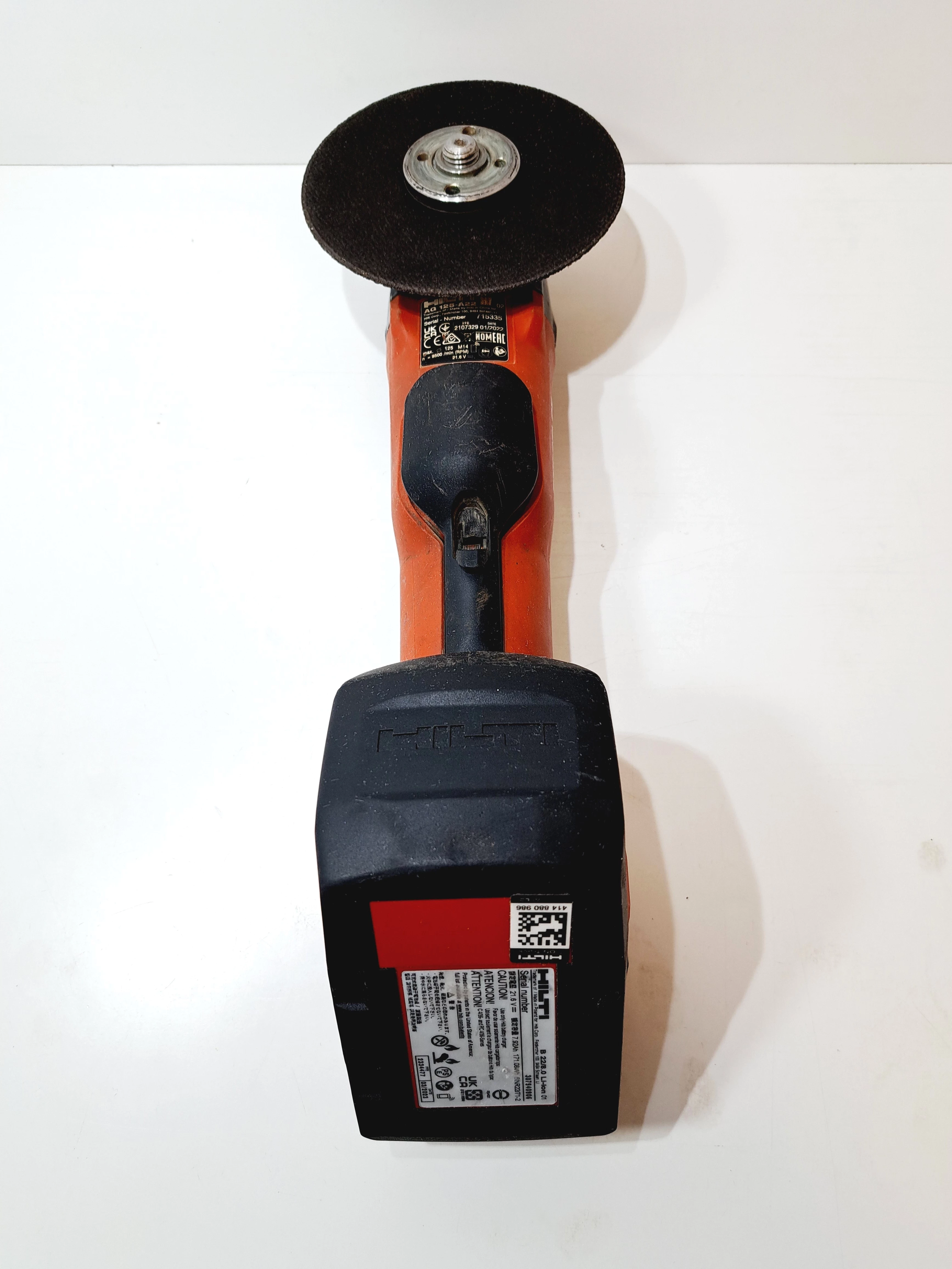 szlifierka-katowa-akumulatorowa-hilti-ag-125-a22-bateria-b22-8aha-ean-gtin-7613023955832