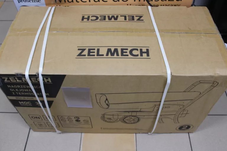 NAGRZEWNICA OLEJOWA Z TERMOSTATEM ZELMECH NOZL30 PLUS 30KW