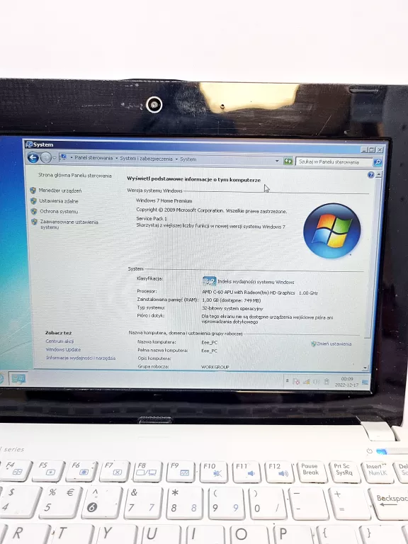LAPTOP ASUS  EEE PC X16-96078
