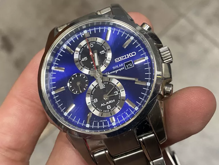 ZEGAREK SEIKO V172-0AF0 SOLAR CHRONOGRAPH