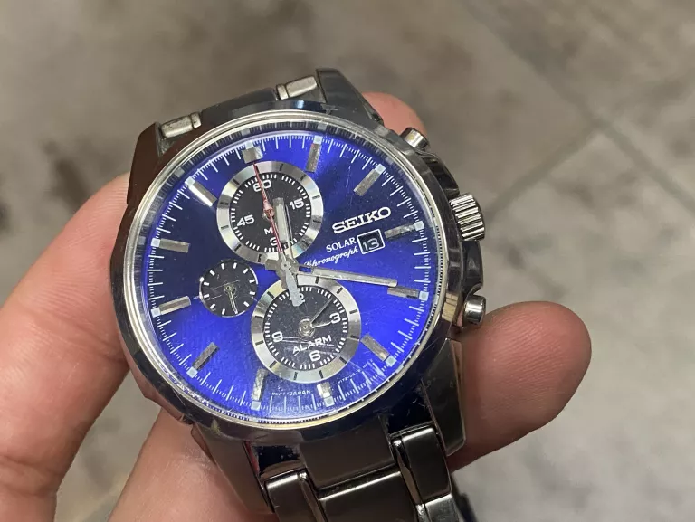 ZEGAREK SEIKO V172-0AF0 SOLAR CHRONOGRAPH