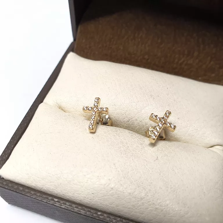 ZŁOTE KOLCZYKI PR 585 1,17G