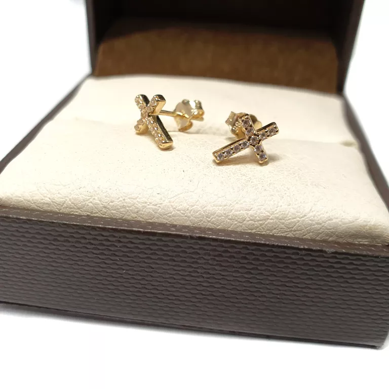 ZŁOTE KOLCZYKI PR 585 1,17G