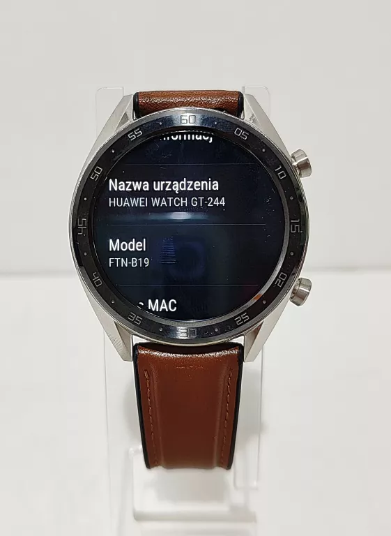 SMARTWATCH HUAWEI WATCH GT FTN-B19 + PUD + ŁAD