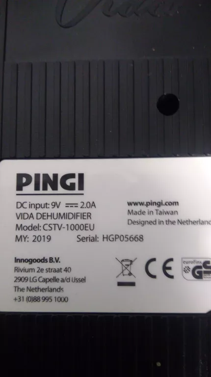 OSUSZACZ POWIETRZA METROX PINGI VIDA