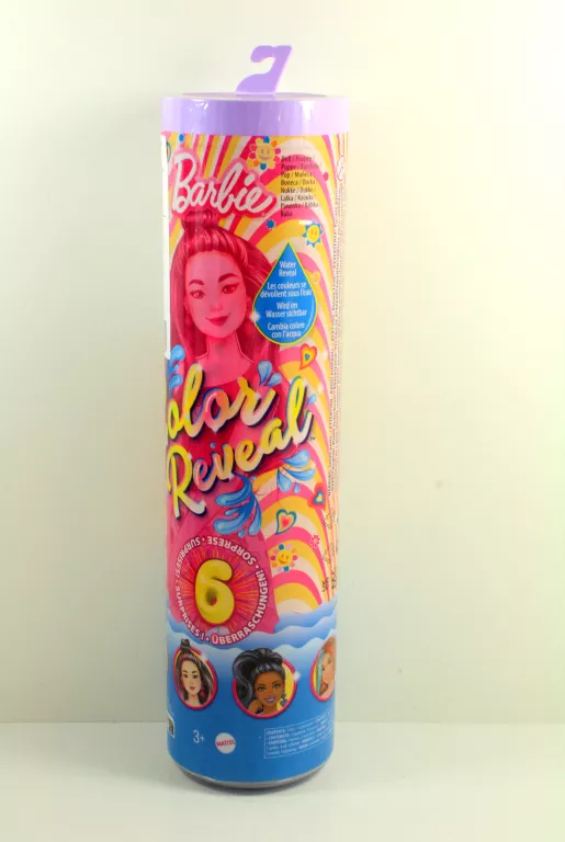 BARBIE COLOR REVEAL LALKA W TUBIE