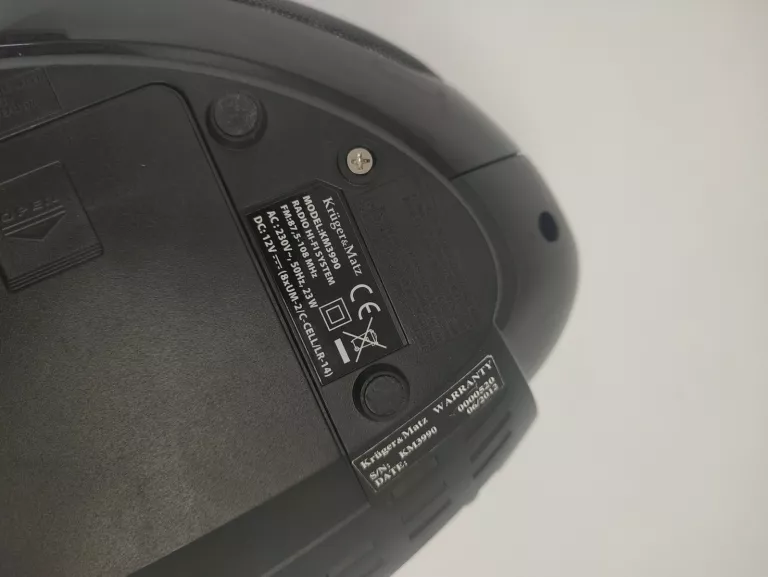 RADIOODTWARZACZ KRUGER KM 3990