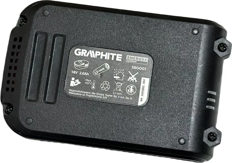 WKRĘTARKA BEZSZCZOTKOWA GRAPHITE ENERGY+ 58G019 KOMPLET