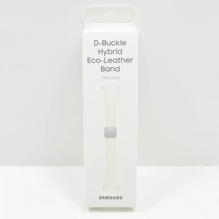 PASEK SAMSUNG GALAXY WATCH 6 EKOSKÓRA S/M KREMOWY