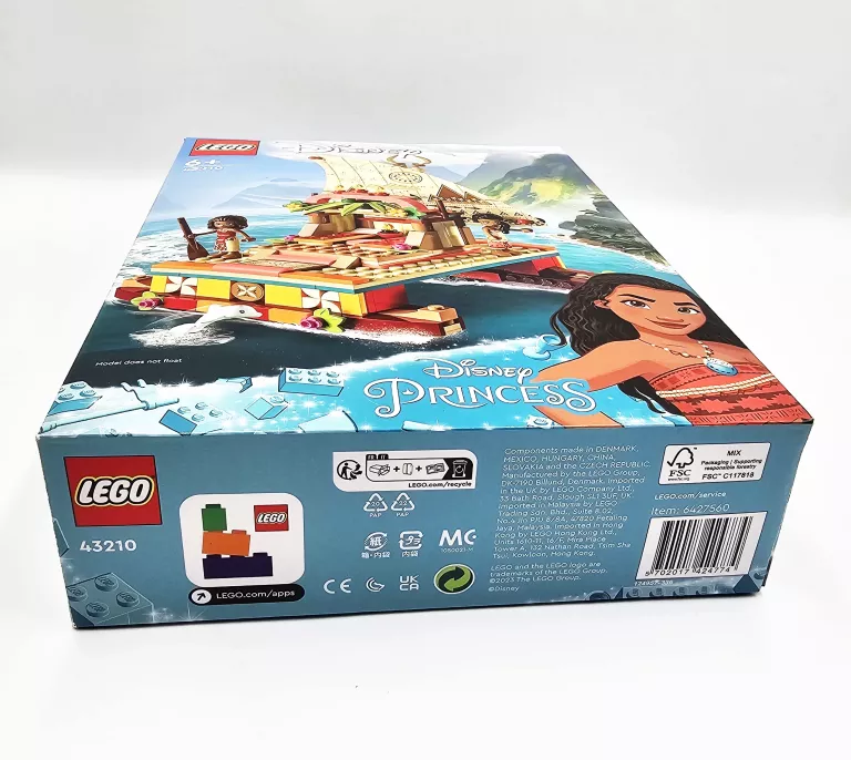 KLOCKI LEGO DISNEY PRINCESS 43210 KATAMARAN VAIANY