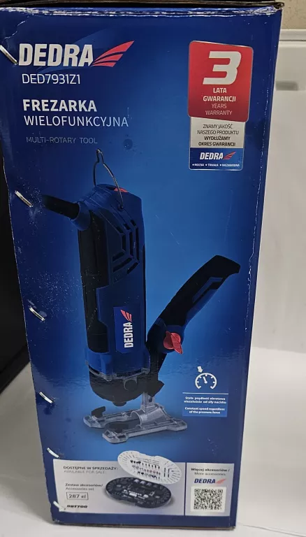 FREZARKA WIELOFUNKCYJNA DEDRA DED7931Z1 KPL