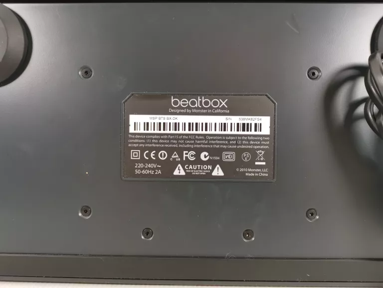 GŁOSNIK MONSTER CABLE MSP BTS BX-DK