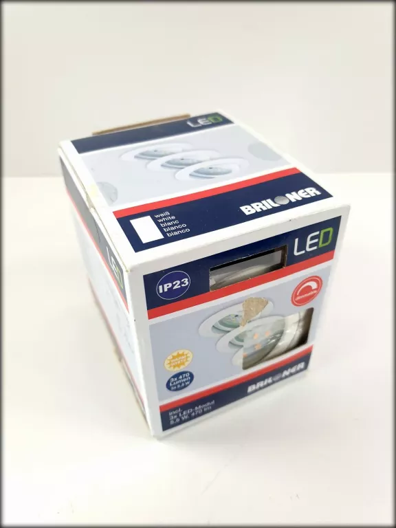 BRILONER LED RGBW ŚCIEMNIALNA OPRAWA WPUSZCZANA LED/5W/230V 3000-6500K
