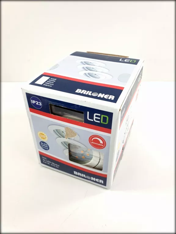 BRILONER LED RGBW ŚCIEMNIALNA OPRAWA WPUSZCZANA LED/5W/230V 3000-6500K