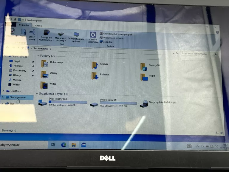 LAPTOP DELL TTYFJA00 17" INTEL CORE I5 8GB 500GB