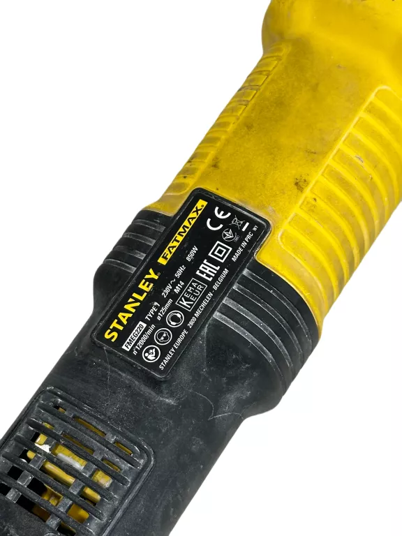 SZLIFIERKA KĄTOWA 125MM 850W FMEG 220-QS STANLEY