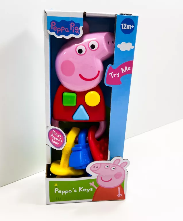 KLUCZE ZABAWKOWE ŚWINKA PEPPA