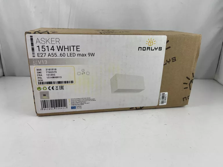 LAMPA LED ASKER 1514 WHITE E27 A55