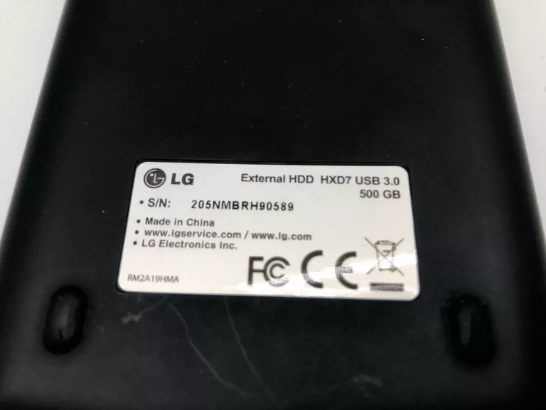 DYSK LG EXTERNAL HDD HXD7 USB 3.0 1TB + POKROWIEC + KABEL