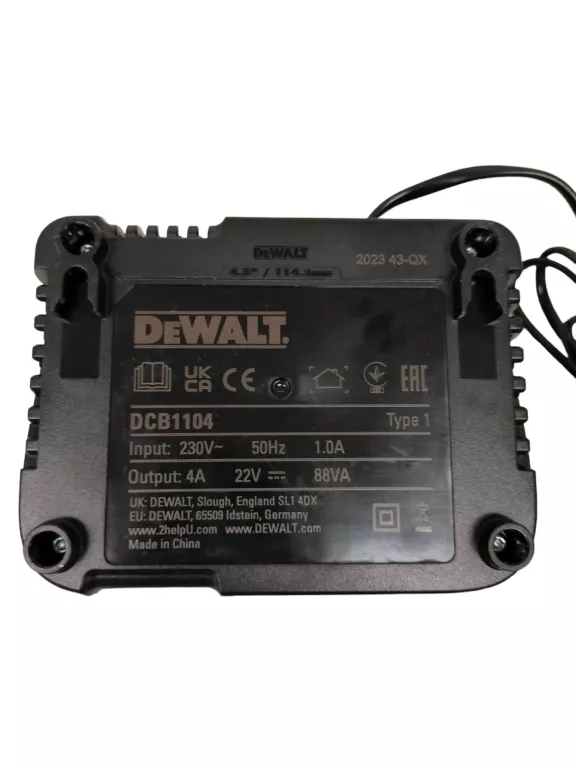 ŁADOWARKA DEWALT 4A 12V/18V