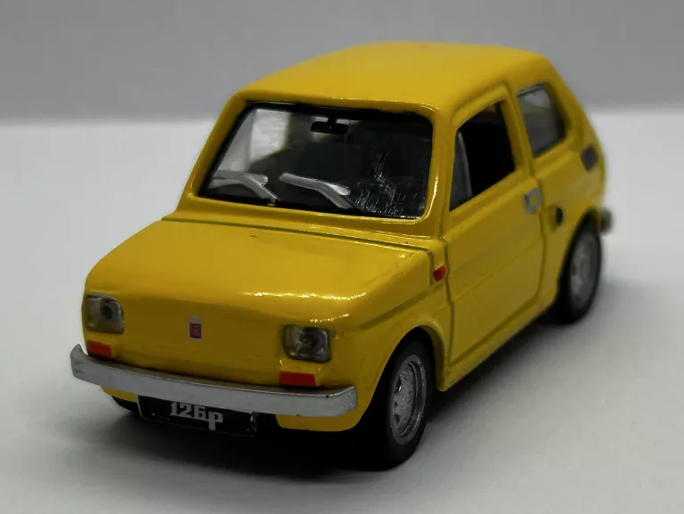 FIAT 126P 1:43 ŻÓŁTY