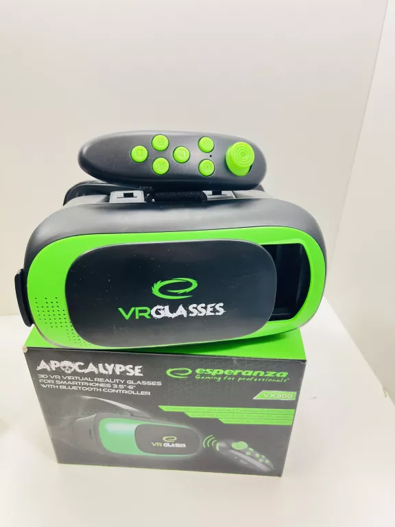 OKULARY VR 3D KONTROLEREM BT APOCALYPSE ESPERANZA