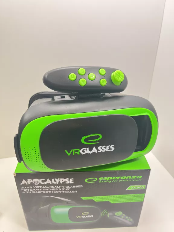 OKULARY VR 3D KONTROLEREM BT APOCALYPSE ESPERANZA