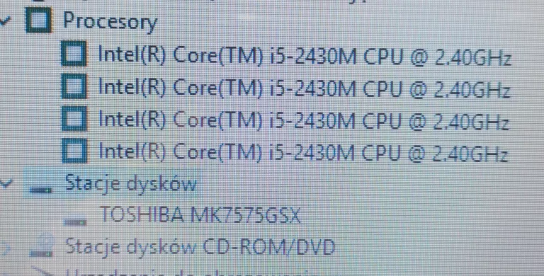 LAPTOP LENOVO G570 Z ZASILACZEM