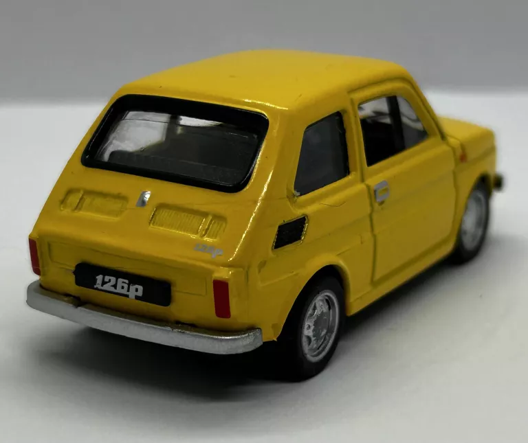 FIAT 126P 1:43 ŻÓŁTY