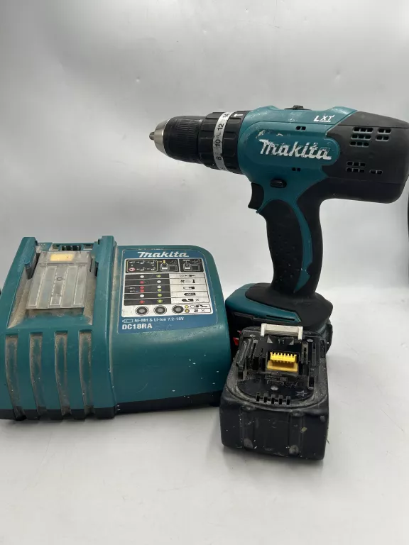 WKRĘTARKA MAKITA DHP453, 2XAKUM, ŁADOWARKA,WALIZKA