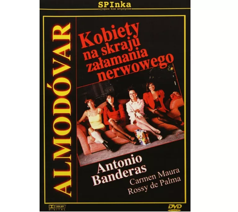 FILM DVD KOBIETY NA SKRAJU ZAŁAMANIA NERWOWEGO FOLIA