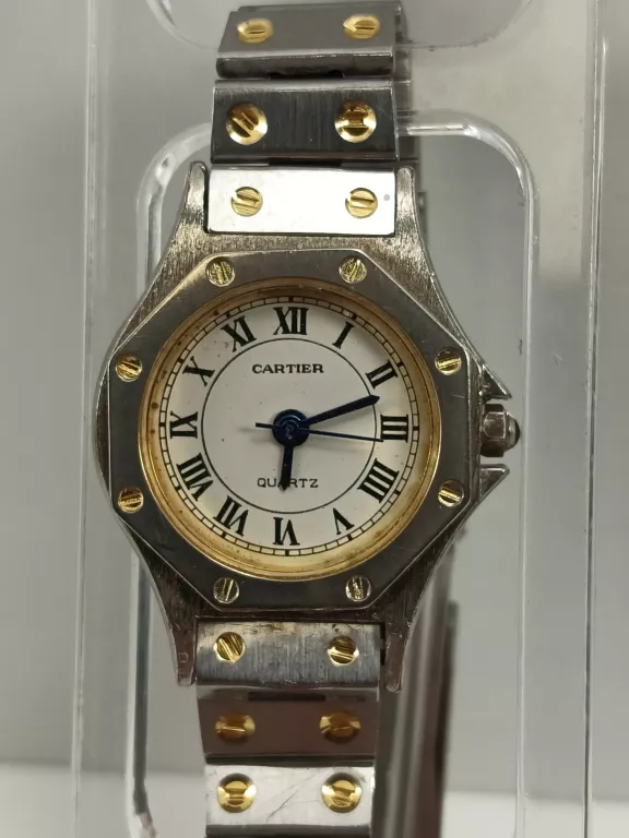 ZEGAREK CARTIER PARIS 925 SREBRNA BRANSOLETA