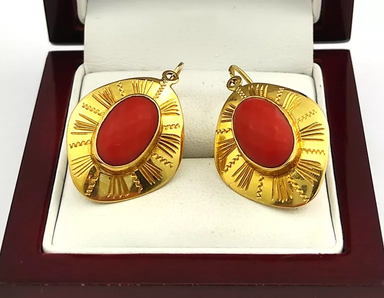 zlote-kolczyki-z-koralem-p750-910g-rodzaj-wyrob-jubilerski