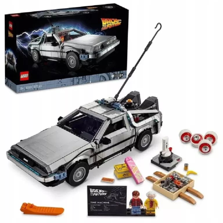 LEGO ICONS 10300 WEHIKUŁ CZASU Z POWROTU DO PRZYSZŁOŚCI